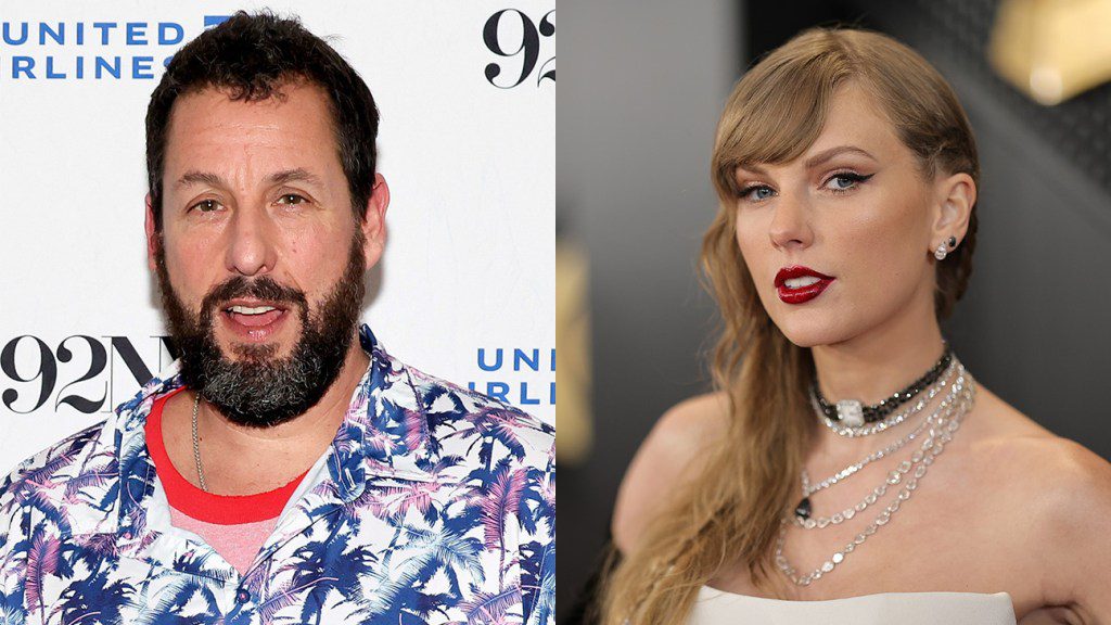 Adam Sandler explique pourquoi il devient « nerveux » autour de Taylor Swift
