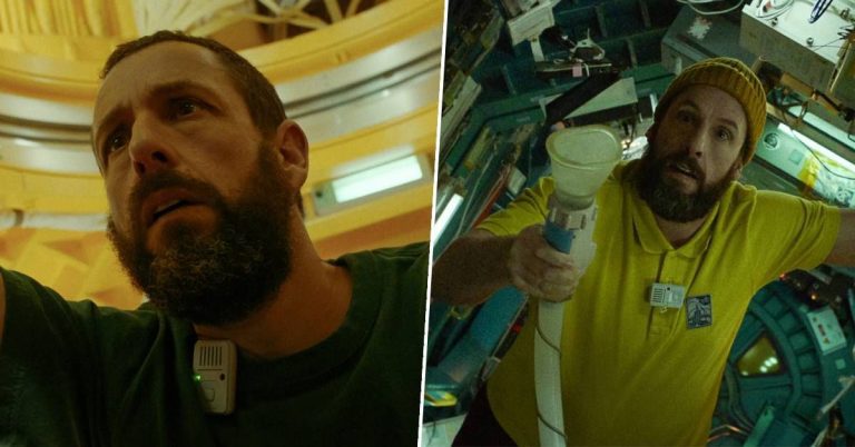 Adam Sandler parle du tournage « difficile » de son film de science-fiction Netflix : « C’était logique d’essayer de rester seul »