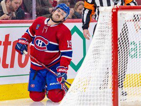 Alex Newhook des Canadiens est enfin de retour en action contre Dallas