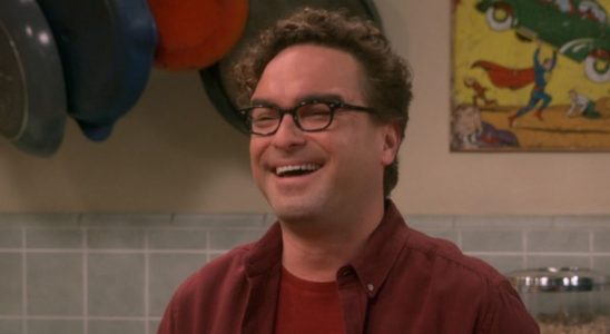 leonard laughing on the big bang theory