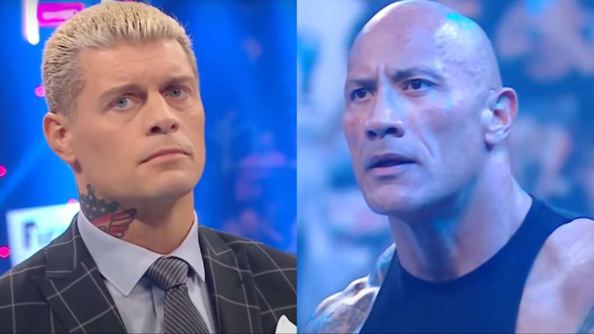 Cody Rhodes and The Rock