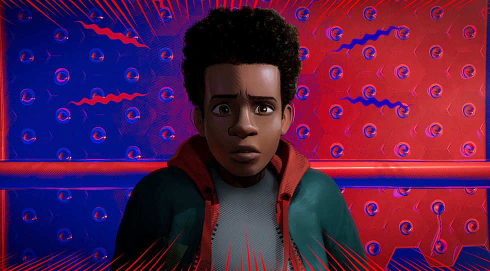 Spider Man dans le film Spider Verse