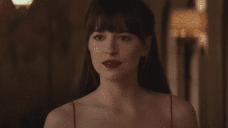 Dakota Johnson in 50 Shades of Grey