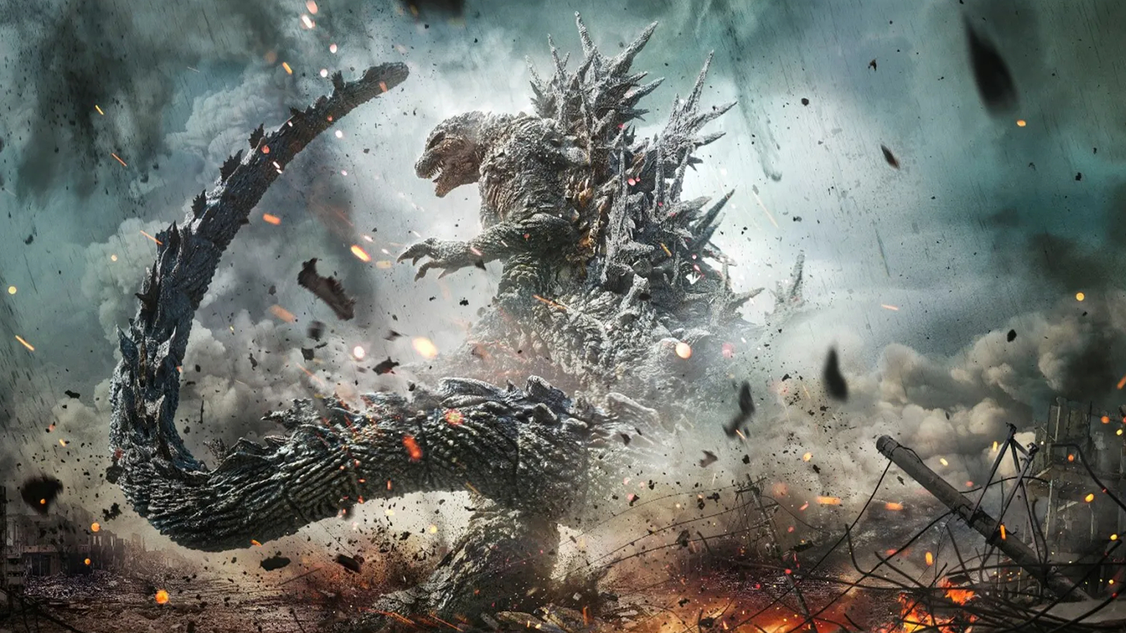 Key art for Godzilla Minus One