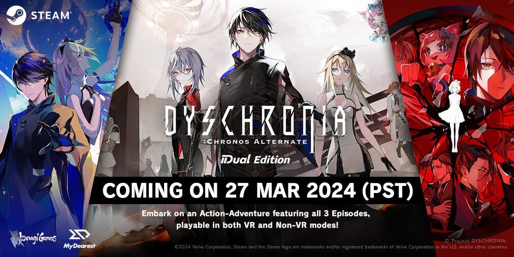 DYSCHRONIA : Chronos Alternate Dual Edition pour PC sera lancé le 27 mars    
