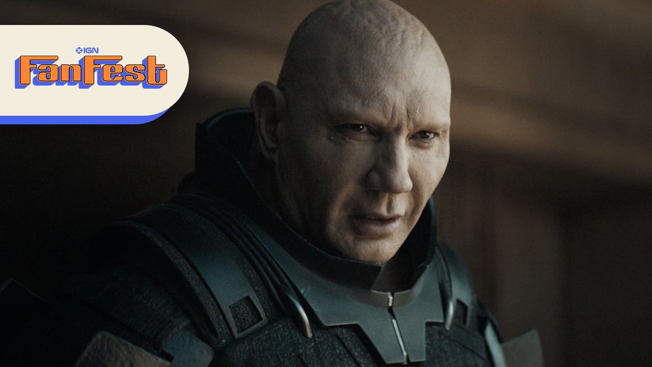  Dave Bautista sur Comment Dune : la partie 2 le valide en tant qu'acteur |  Festival des fans de l'IGN 2024
