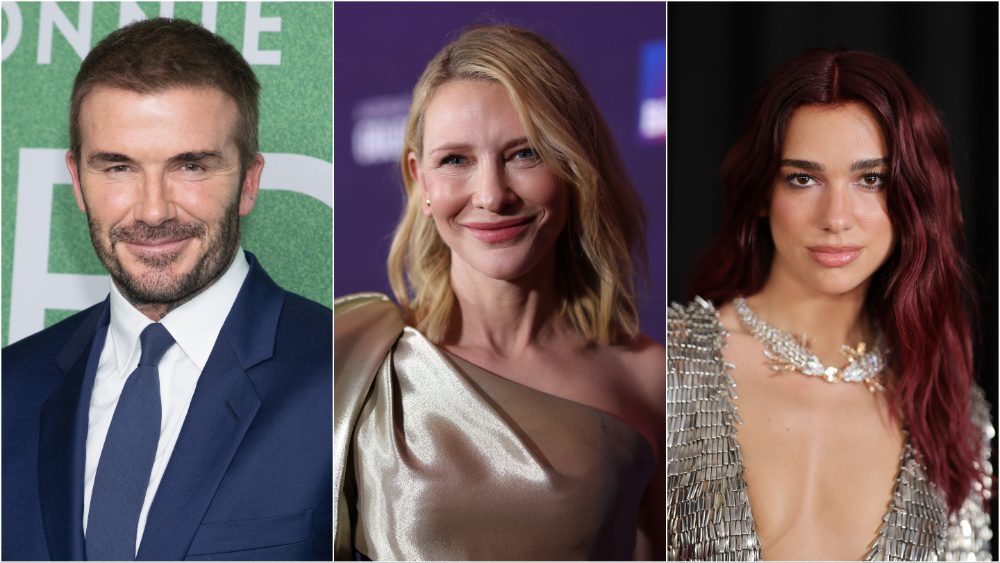 David Beckham, Cate Blanchett and Dua Lipa to host BAFTA Awards