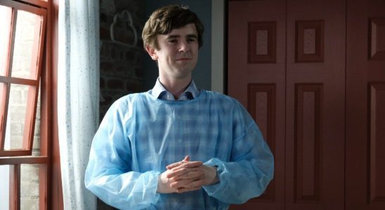 Freddie Highmore in the Season 7 premiere of The Good Doctor.