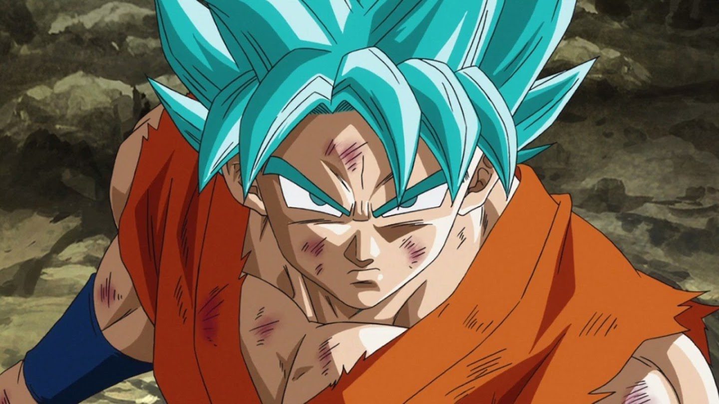 Goku in Dragon Ball Super.