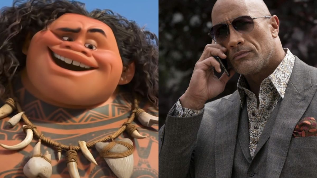 The Rock in Moana and HBO