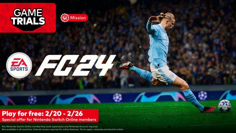 EA Sports FC 24 est le prochain essai de jeu en ligne Nintendo Switch
