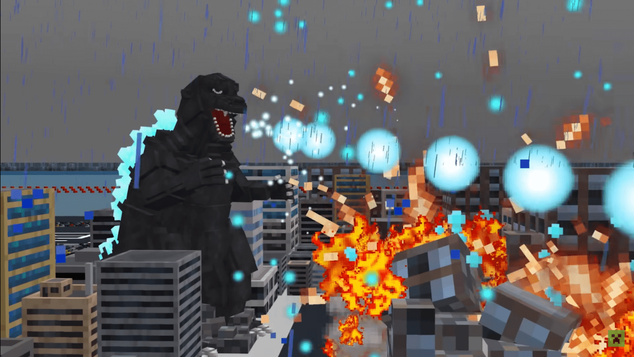 Échappez à la colère de Godzilla dans le dernier DLC de Minecraft
