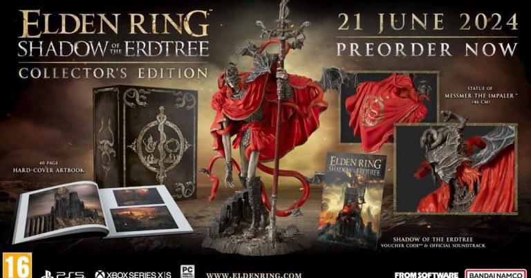 Elden Ring: Shadow of the Erdtree impressionnante édition collector en précommande
