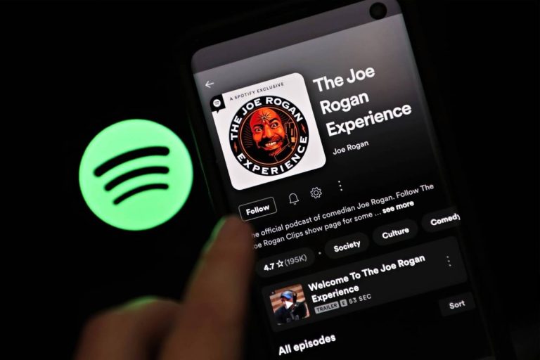 En fait, c’est bien pour Spotify que le podcast de Joe Rogan ne soit plus exclusif