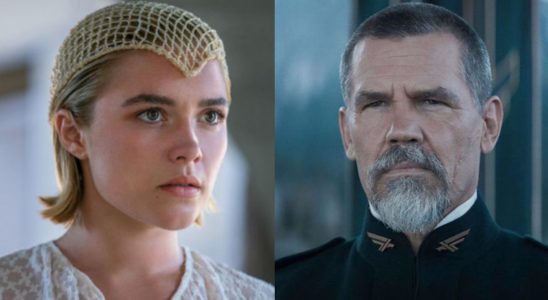 Florence Pugh in Dune Part 2/Josh Brolin in Dune (side by side)