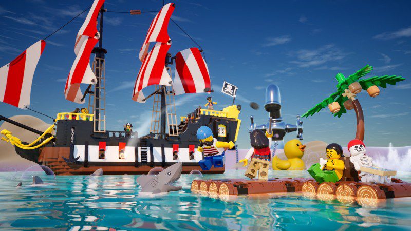 Fortnite présente les îles Lego familiales avec « Raft Survival » et « Obby Fun »
