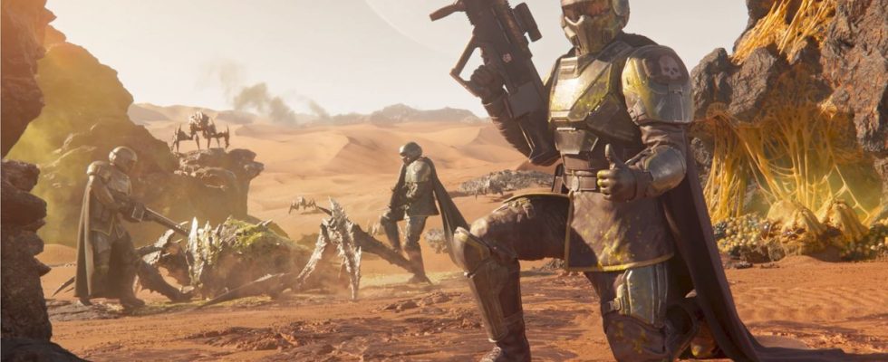 Helldivers 2, l'une des plus grandes surprises de 2024, est à 17 % de réduction