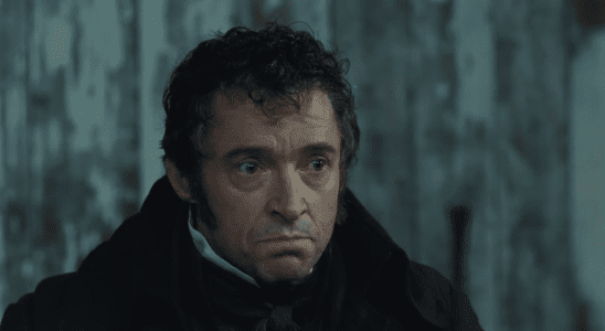 Hugh Jackman in Les Miserables.