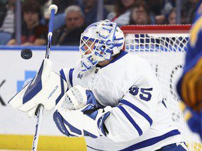 INSTANTANÉS DES LEAFS : Le grésillant Ilya Samsonov a parcouru un long chemin devant le filet