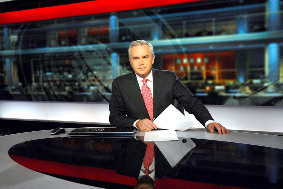 le présentateur de la BBC, Huw Edwards, photographié en 2008