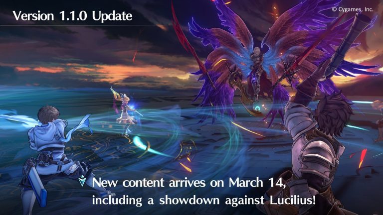 La mise à jour Granblue Fantasy : Relink version 1.1.0 est lancée le 14 mars – ajoute le combat contre le boss Lucilius    
