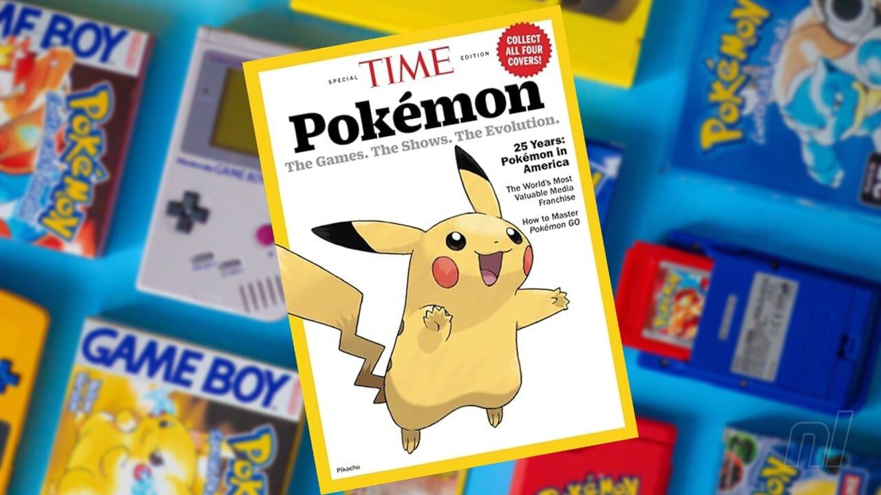 La nouvelle édition spéciale du magazine TIME célèbre les 25 ans de Pokémon en Amérique du Nord
