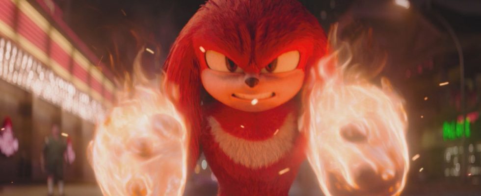 La nouvelle émission télévisée de Knuckles élargit l'univers cinématographique de Sonic the Hedgehog