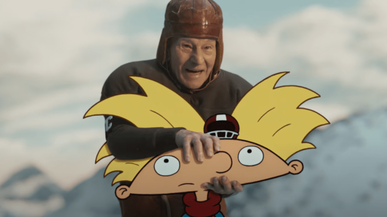 La publicité Paramount+ pour le Super Bowl voit Patrick Stewart jeter la tête de Hey Arnold, Creed se produit pour une raison quelconque
