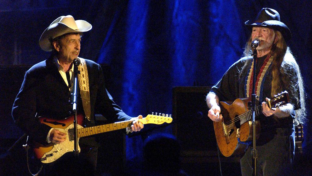 Bob Dylan and Willie Nelson