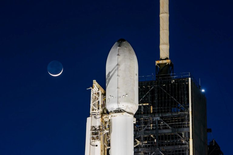 L’atterrisseur lunaire Intuitive Machines en route vers la Lune après le lancement de SpaceX