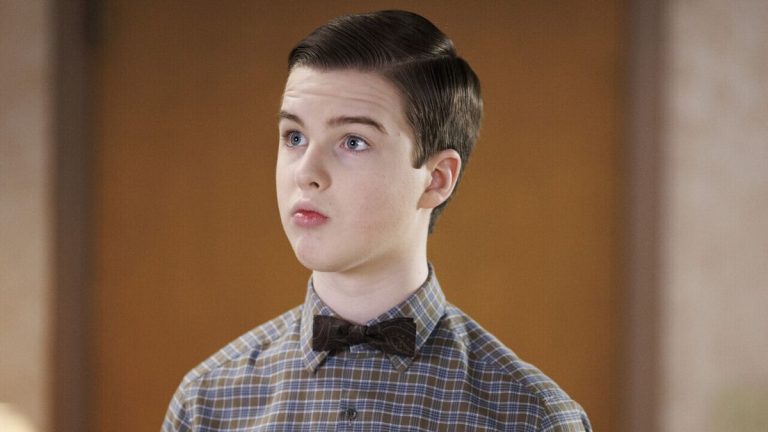 Iain Armitage as Sheldon Cooper in CBS