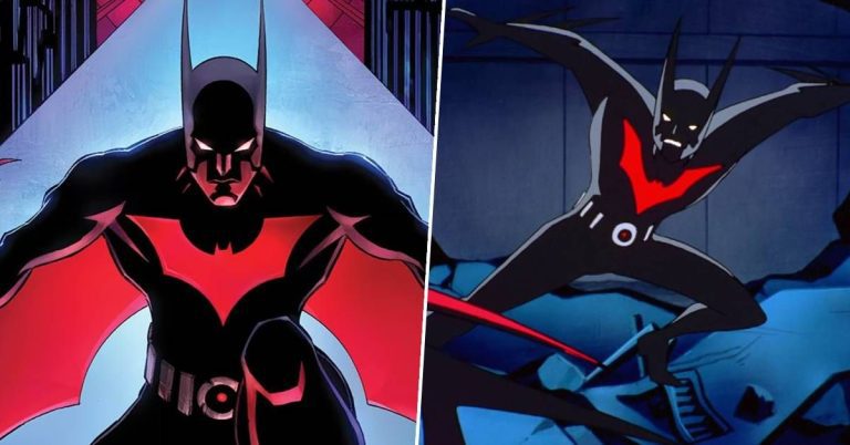 Le magnifique concept art du film non réalisé Batman Beyond ressemble à la réponse de Batman aux films Spider-Verse