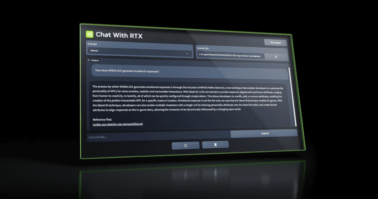 Le nouveau chatbot IA de NVIDIA s’exécute localement sur votre PC