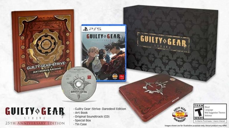 L'édition collector du 25e anniversaire de Guilty Gear Strive est en précommande sur Amazon
