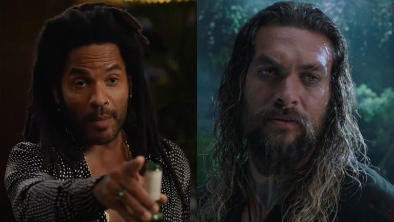 Lenny Kravitz and Jason Momoa