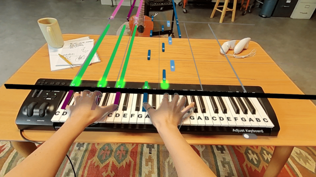 PianoVision Nouveaux jeux VR octobre