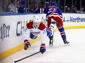 Les Canadiens se font fesser par les puissants Rangers