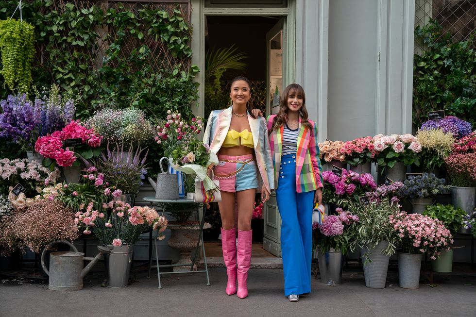 Ashley Park, Lily Collins, Emily à Paris, saison 3