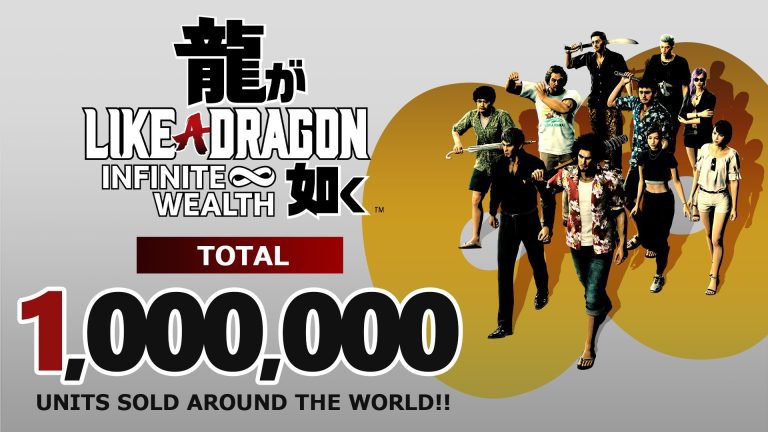 Like a Dragon : les expéditions et les ventes numériques d'Infinite Wealth dépassent le million    
