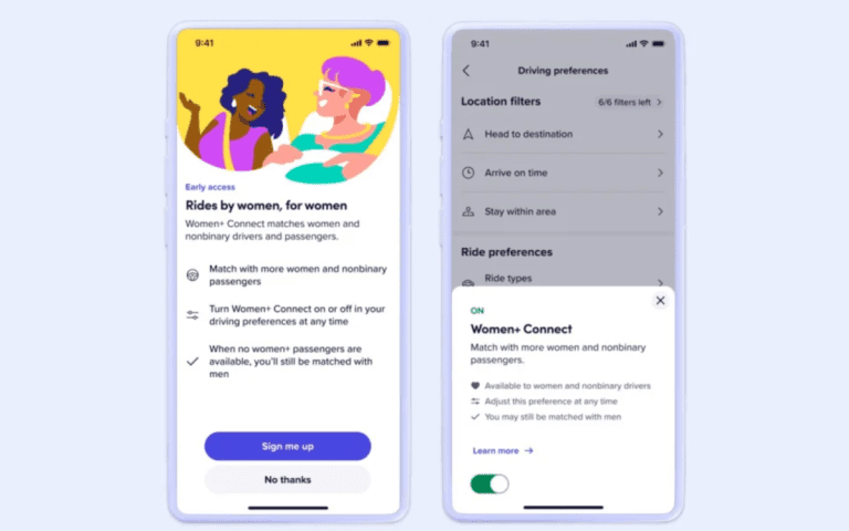 Lyft étend son programme qui met en relation les femmes et les coureurs non binaires avec les conducteurs