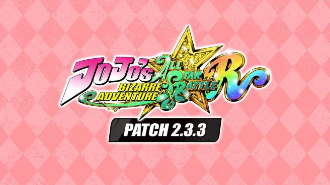 JoJo's Bizarre Adventure All Star Battle R mise à jour 2.3.3