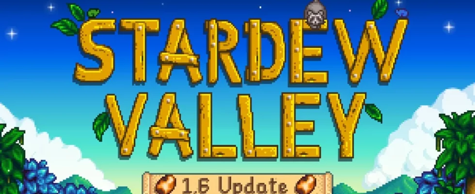 Stardew Valley 1.6 Update Official Cover