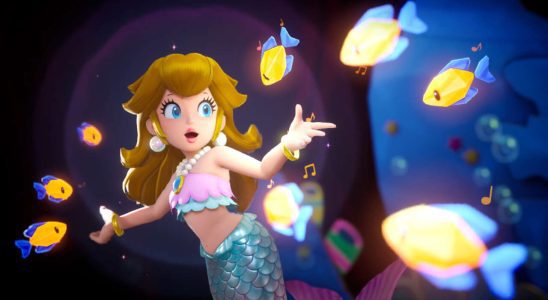 Regardez Peach chanter, patiner et voler dans Princess Peach : bande-annonce Showtime