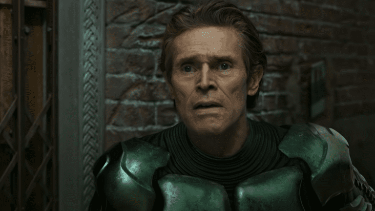 Willem Dafoe as the Green Goblin in Spider-Man: No Way Home