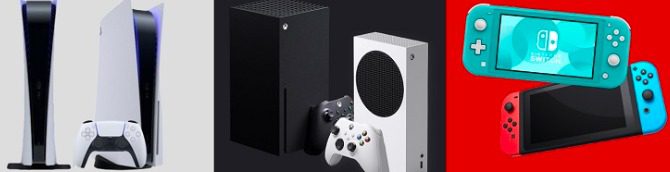 Tableaux comparatifs des ventes PS5 vs Xbox Series X|S vs Switch 2024 en Europe jusqu'en janvier