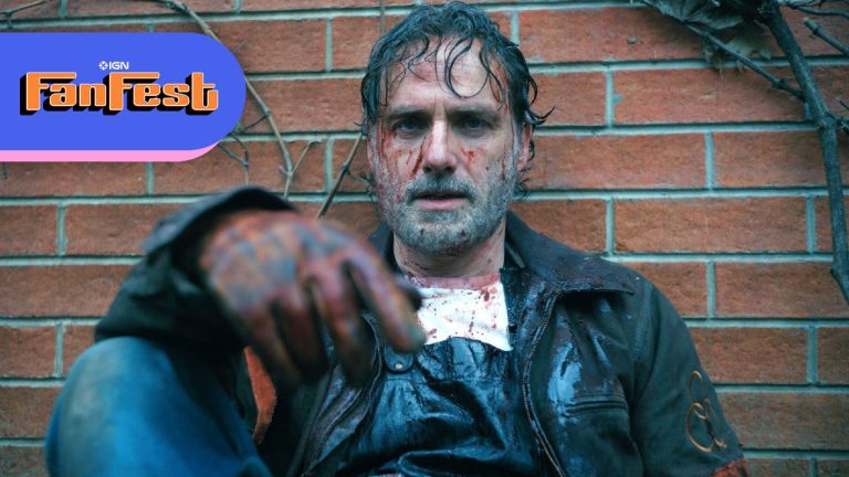  The Walking Dead : The Ones Who Live Showrunner partage ses espoirs pour la fin |  Festival des fans de l'IGN 2024
