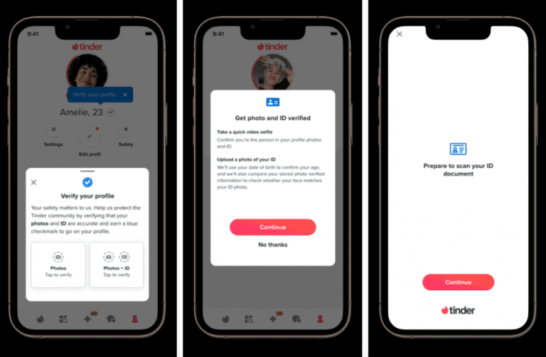 Tinder introduit son système avancé de vérification d’identité aux États-Unis et au Royaume-Uni