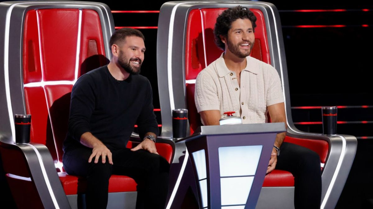 Dan + Shay on The Voice.