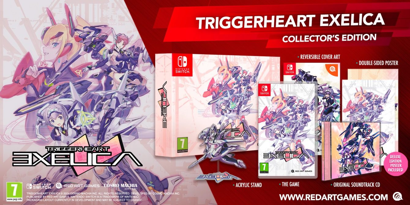 Triggerheart Exelica voit une sortie physique sur Switch
