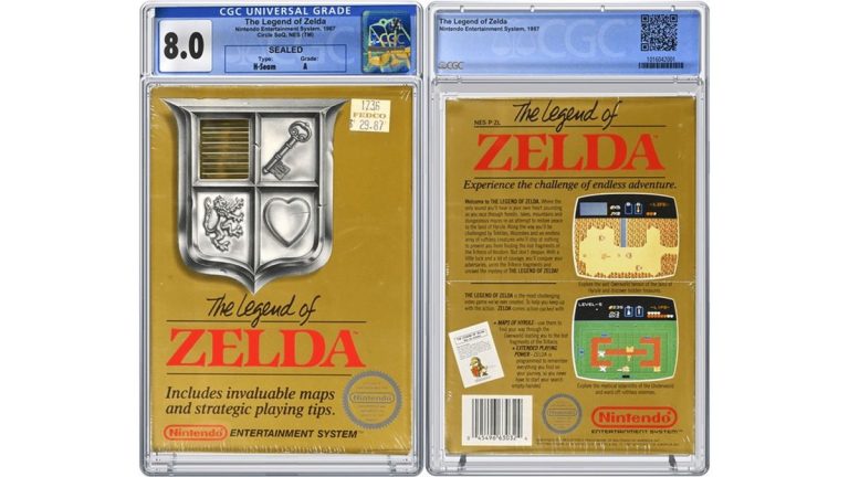 Un jeune joueur liste un exemplaire rare de NES Zelda dans l’espoir de « quelque chose comme 15 000 ou 20 000 dollars », et le vend aux enchères pour 288 000 dollars après que des utilisateurs scrupuleux d’eBay l’ont informé de « ce que j’avais »